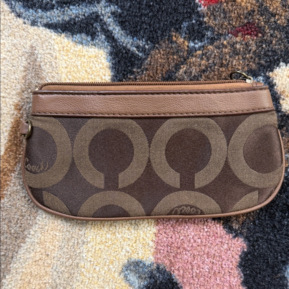 Y2K COACH WALLET/MAKEUP BAG